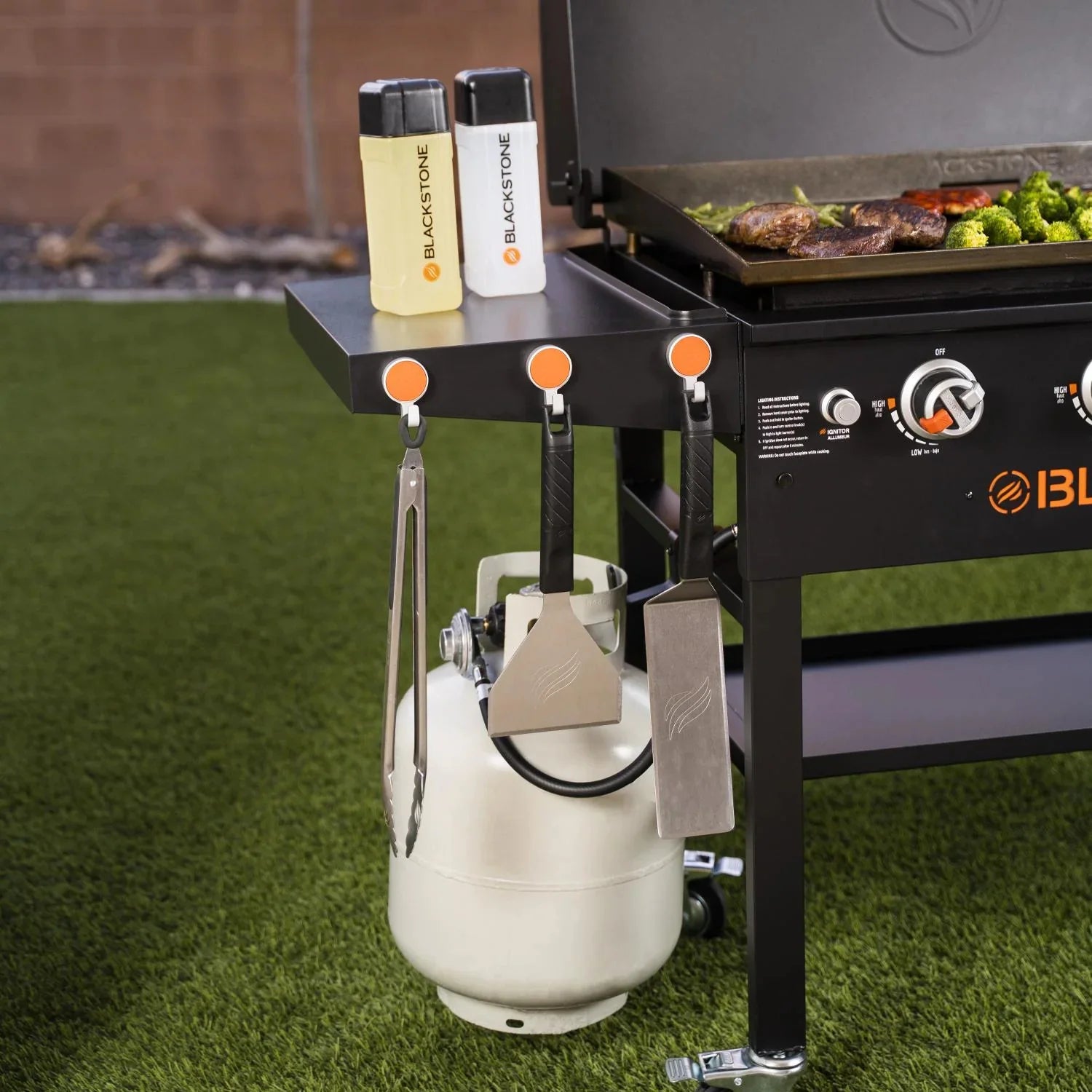 36 - Inch Griddle Cooking Station W/ Hood - 1899QuantumX Chargers