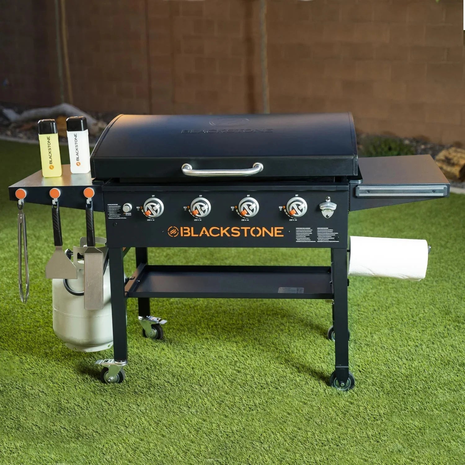 36 - Inch Griddle Cooking Station W/ Hood - 1899QuantumX Chargers