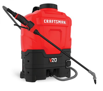 4 - Gallon Plastic 20 - volt Battery Powered Backpack SprayerQuantumX Chargers