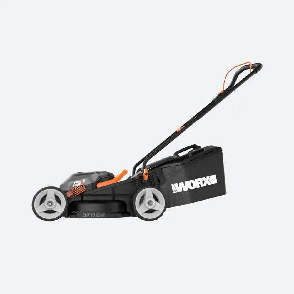 40V Cordless Lawn Mower 14 with Intellicut, Mulching, 2x20V 4.0Ah Batteries and Charger IncludedQuantumX Chargers