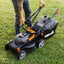 40V Cordless Lawn Mower 14 with Intellicut, Mulching, 2x20V 4.0Ah Batteries and Charger IncludedQuantumX Chargers