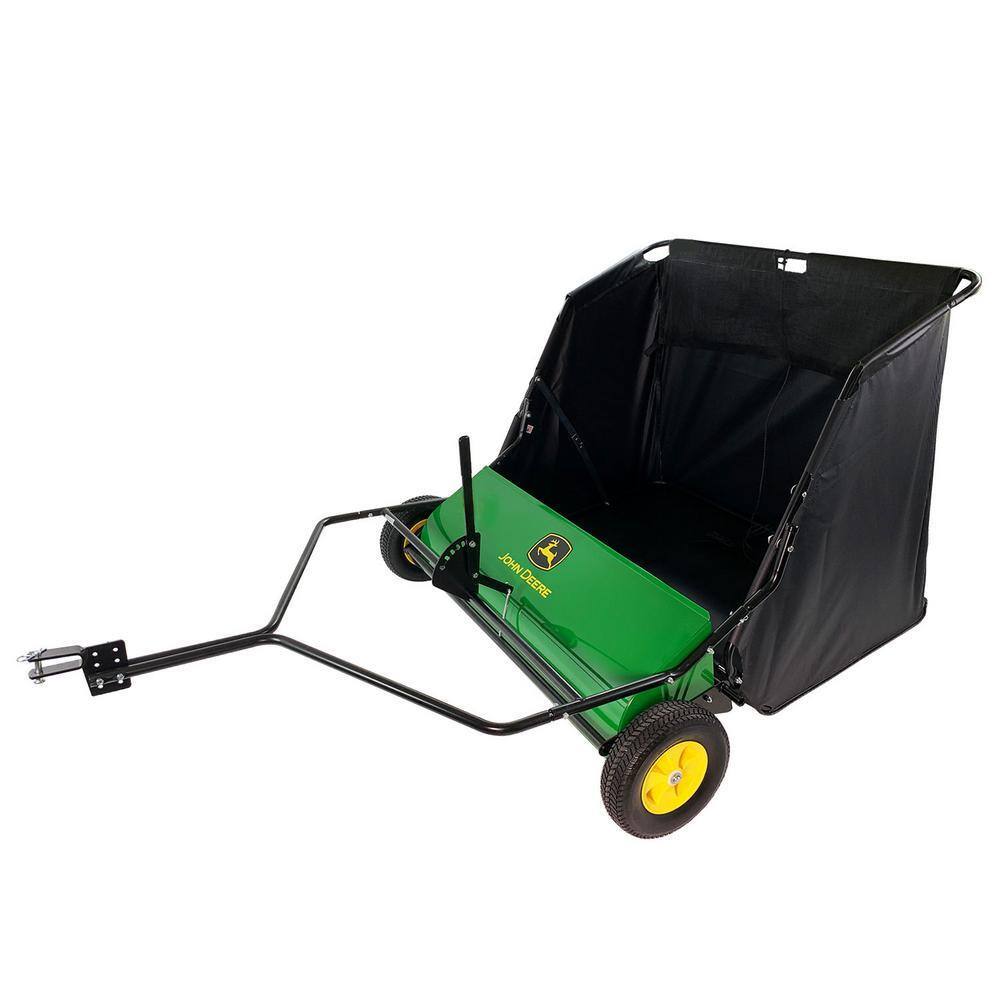 42 Tow - Behind Lawn Sweeper, 24 cu. ft. Capacity, Adjustable BrushesQuantumX Chargers