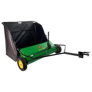 42 Tow - Behind Lawn Sweeper, 24 cu. ft. Capacity, Adjustable BrushesQuantumX Chargers