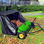 42 Tow - Behind Lawn Sweeper, 24 cu. ft. Capacity, Adjustable BrushesQuantumX Chargers