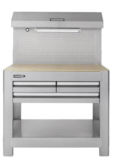 45 - in W x 36 - in H 3 - Drawer Work Bench SSQuantumX Chargers