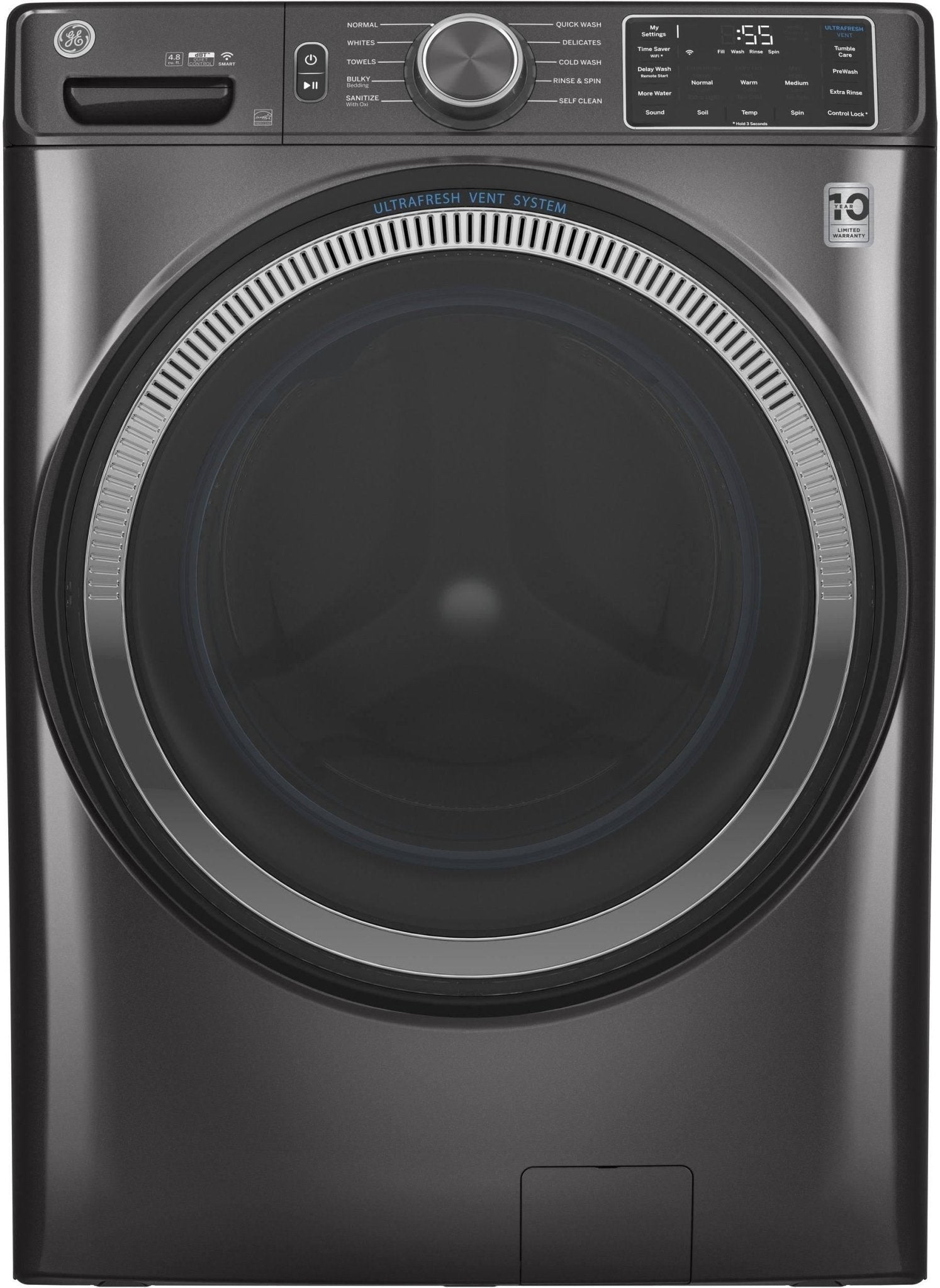 4.8 Cu. ft. Front Load WasherQuantumX Chargers