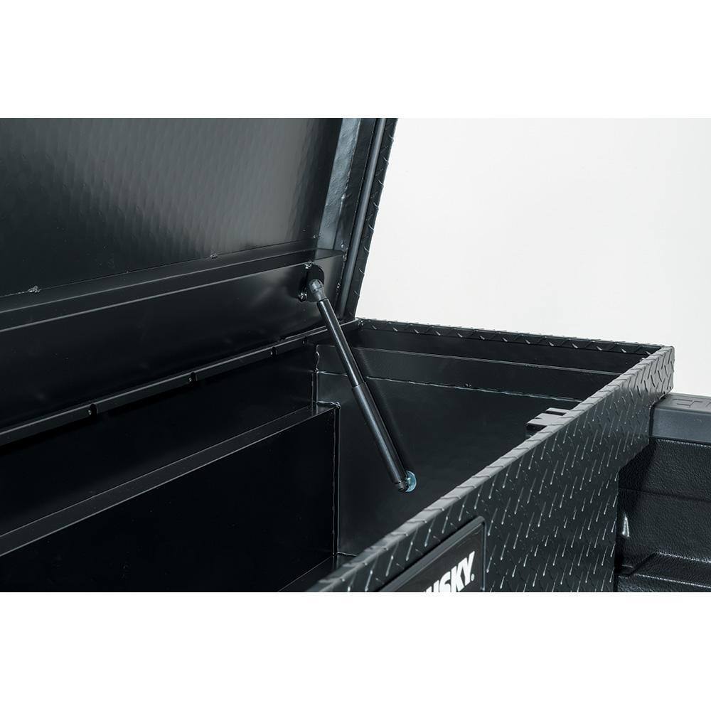 61.86 Matte Black Aluminum Low Profile Truck Tool Box for Mid - Size TrucksQuantumX Chargers