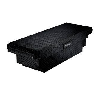61.86 Matte Black Aluminum Low Profile Truck Tool Box for Mid - Size TrucksQuantumX Chargers