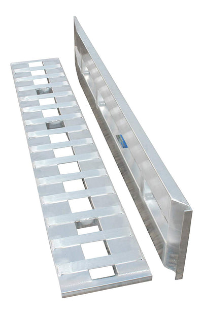 7 FT x 15 Aluminum 6000 LB RampS CAR Truck Trailer Auto Hauler Knife & Hook EndsQuantumX Chargers