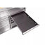 72 in. 18 - Drawer 24 in. D Mobile Workbench with Solid Wood Top Stainless SteelQuantumX Chargers