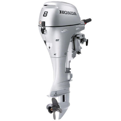 8 HP 4 - Stroke Outboard Motor with Throttle Grip and Power TiltQuantumX Chargers
