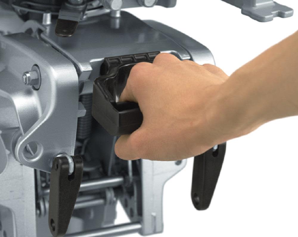 8 HP 4 - Stroke Outboard Motor with Throttle Grip and Power TiltQuantumX Chargers