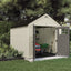 8 x 10 ft. Metal and Resin Storage Shed, VanillaQuantumX Chargers