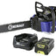 80 - volt Max - volt Lithium Ion (Li - ion) 18 - in Cordless Electric ChainsawQuantumX Chargers