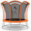 8FT/ 10FT Outdoor Trampoline, ASTM Approved Trampoline with Unique Flower ShapeQuantumX Chargers