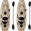 90806 Tamarack Angler 100 Fishing Kayak C 2 Pack (Paddles Included)QuantumX Chargers