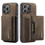 Executive Leather Wallet Case for iPhone-Brown