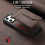 Premium Magnetic Leather Wallet iPhone Case Magsafe Compatible-Brown