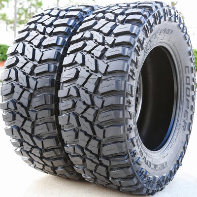 A pair of 2 (two) models of STT professional LT 35X12.50R20 121Q E (10 layers) off - road tires (MT/M/T type off - road tires)QuantumX Chargers