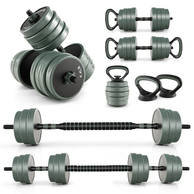 Adjustable Dumbbell Set, 92 LBS Free Weight Set w/ConnectorQuantumX Chargers