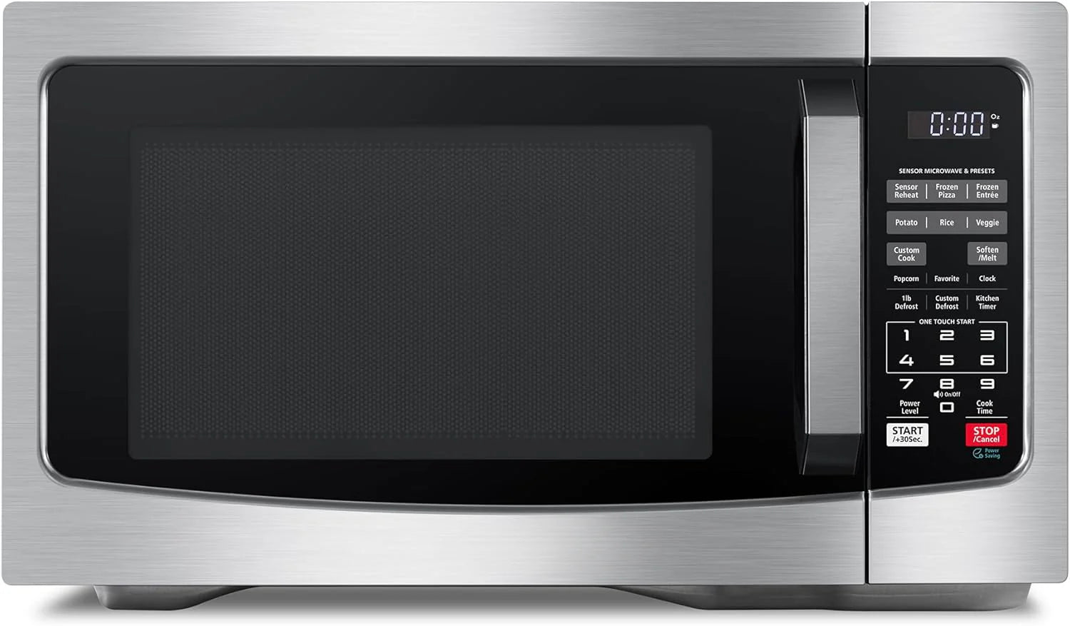 Air Fryer Combo 8 - in - 1 Countertop Microwave Oven, with Convection, Broil, Odor Removal Mode, 12.4" Position Memory Turntable, Child - Lock, 1.0 Cu.ft, Black Stainless SteelQuantumX Chargers