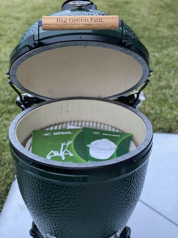 brand new big green egg grill smoker with new accessoriesQuantumX Chargers