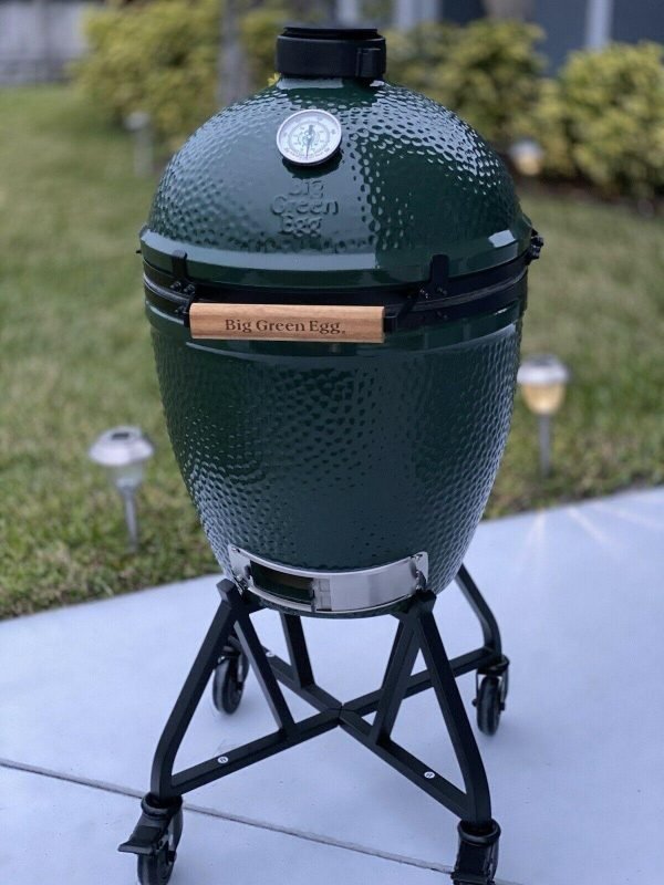 brand new big green egg grill smoker with new accessoriesQuantumX Chargers
