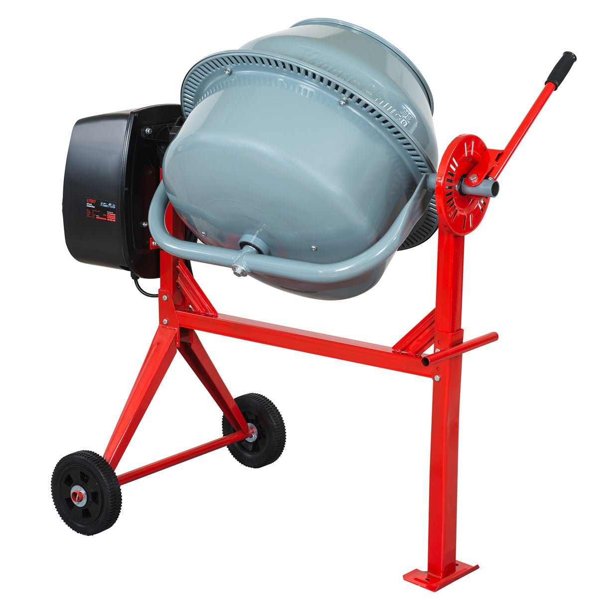 Cement Mixer 4cu ft 500W Portable Electric Concrete MortarQuantumX Chargers