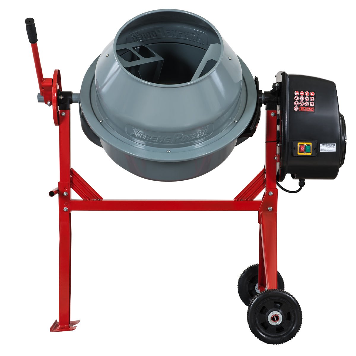Cement Mixer 4cu ft 500W Portable Electric Concrete MortarQuantumX Chargers