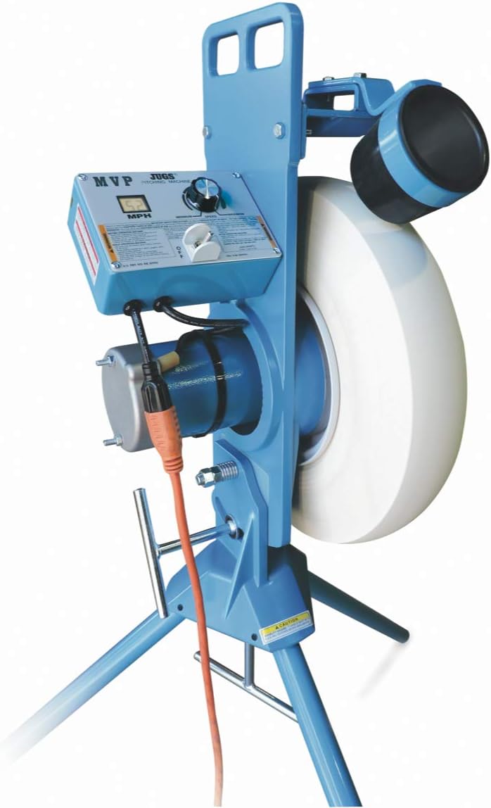 Combo Pitching Machine Adjustable Up to 60 MPH, for Baseball & Softball, Ideal for Pitching - Machine LeaguesQuantumX Chargers