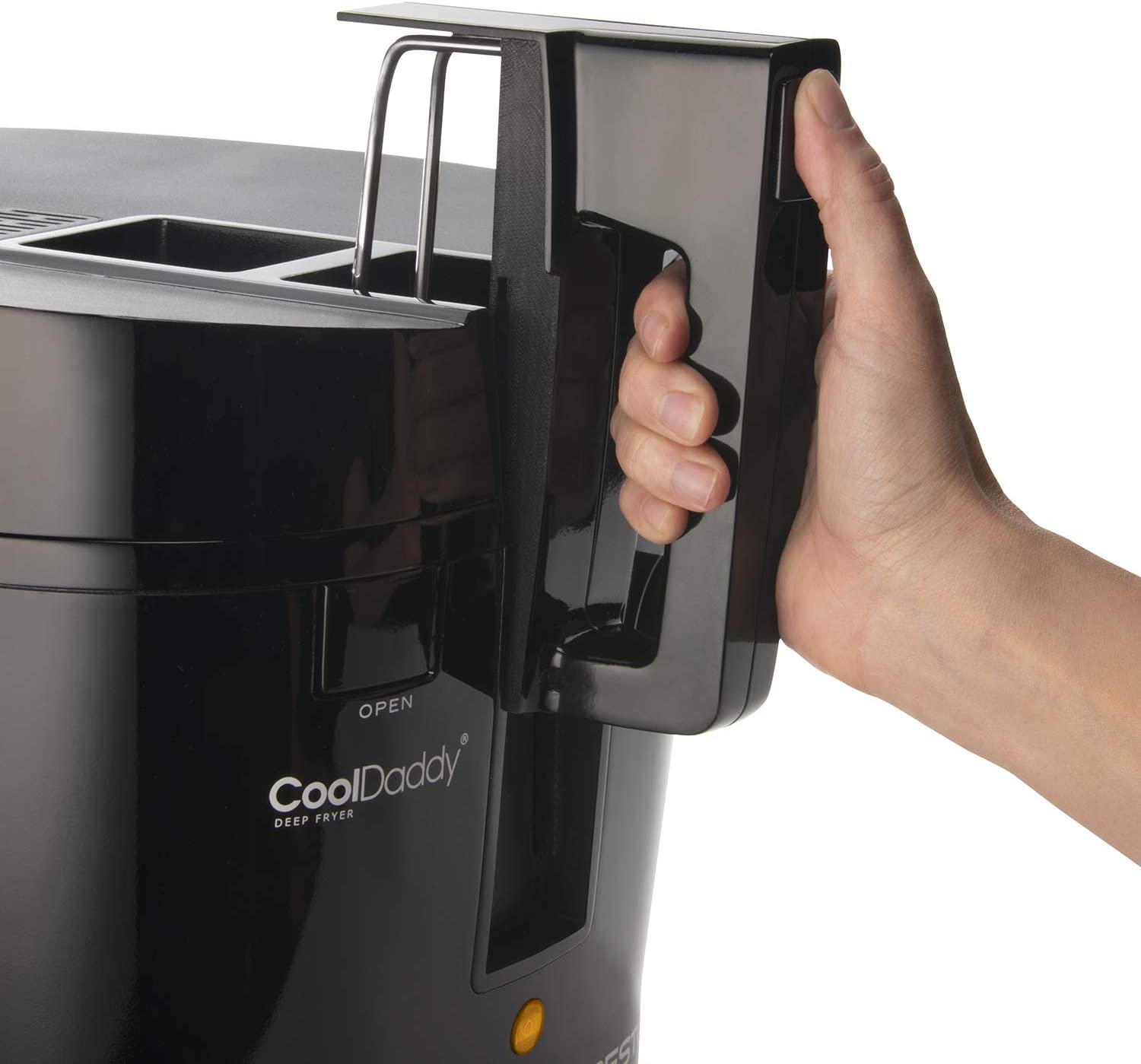 Cool - touch Deep Fryer BlackQuantumX Chargers