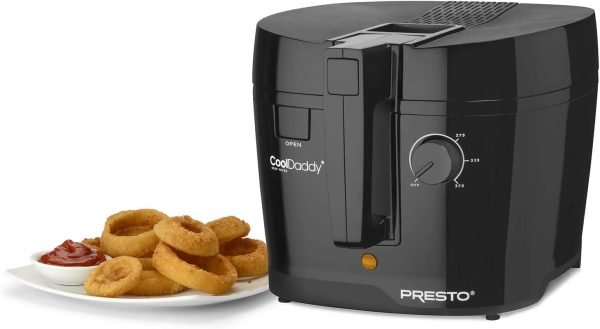 Cool - touch Deep Fryer BlackQuantumX Chargers