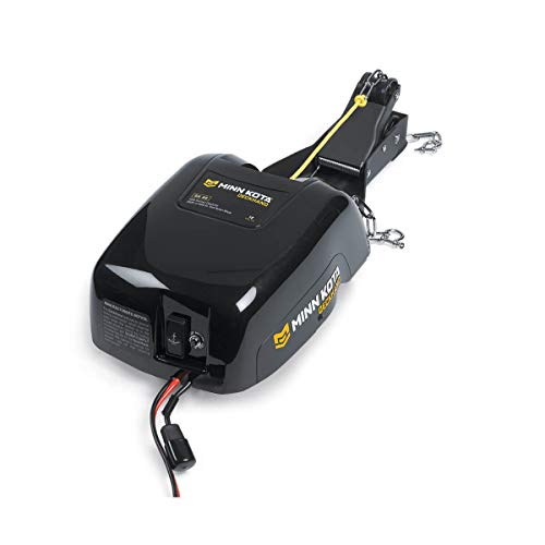 Electric Anchor Winch, 40 lb Capacity, Includes 100 ft Nylon Rope, Easy InstallQuantumX Chargers