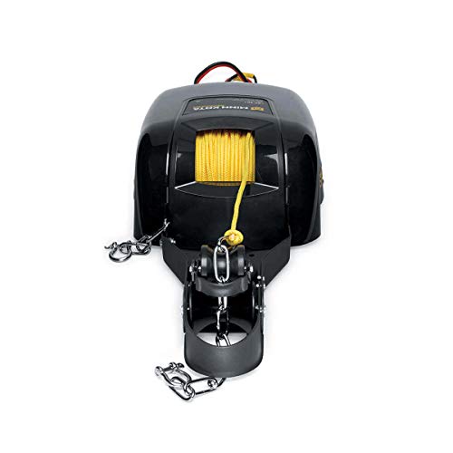 Electric Anchor Winch, 40 lb Capacity, Includes 100 ft Nylon Rope, Easy InstallQuantumX Chargers