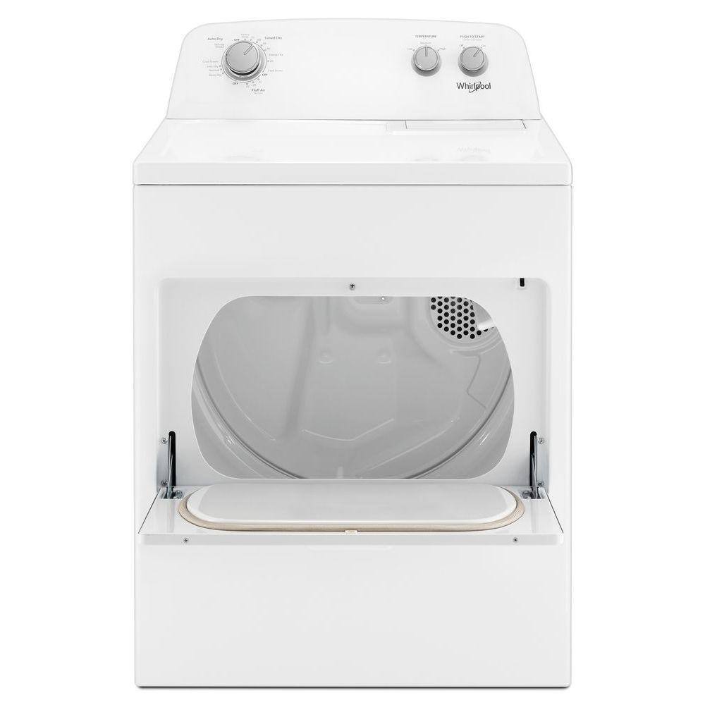 Electric Dryer, AutoDryTM System, Wrinkle ShieldTM, WhiteQuantumX Chargers