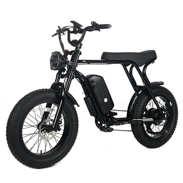 Electric Mountain Bike for Adults | 20 x 4.0 Fat Tires, 1000W Motor, 48V 20Ah Removable Battery, Max Speed 45MPH, Shi Mano 7 - Speed for Off - Road AdventuresQuantumX Chargers