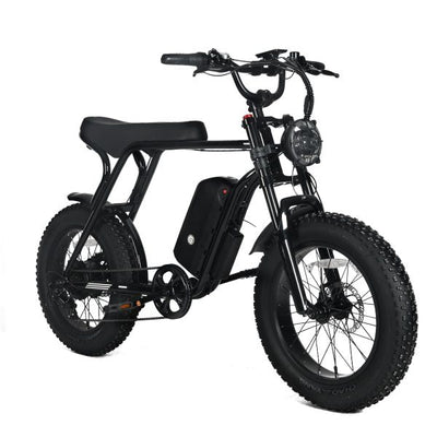 Electric Mountain Bike for Adults | 20 x 4.0 Fat Tires, 1000W Motor, 48V 20Ah Removable Battery, Max Speed 45MPH, Shi Mano 7 - Speed for Off - Road AdventuresQuantumX Chargers