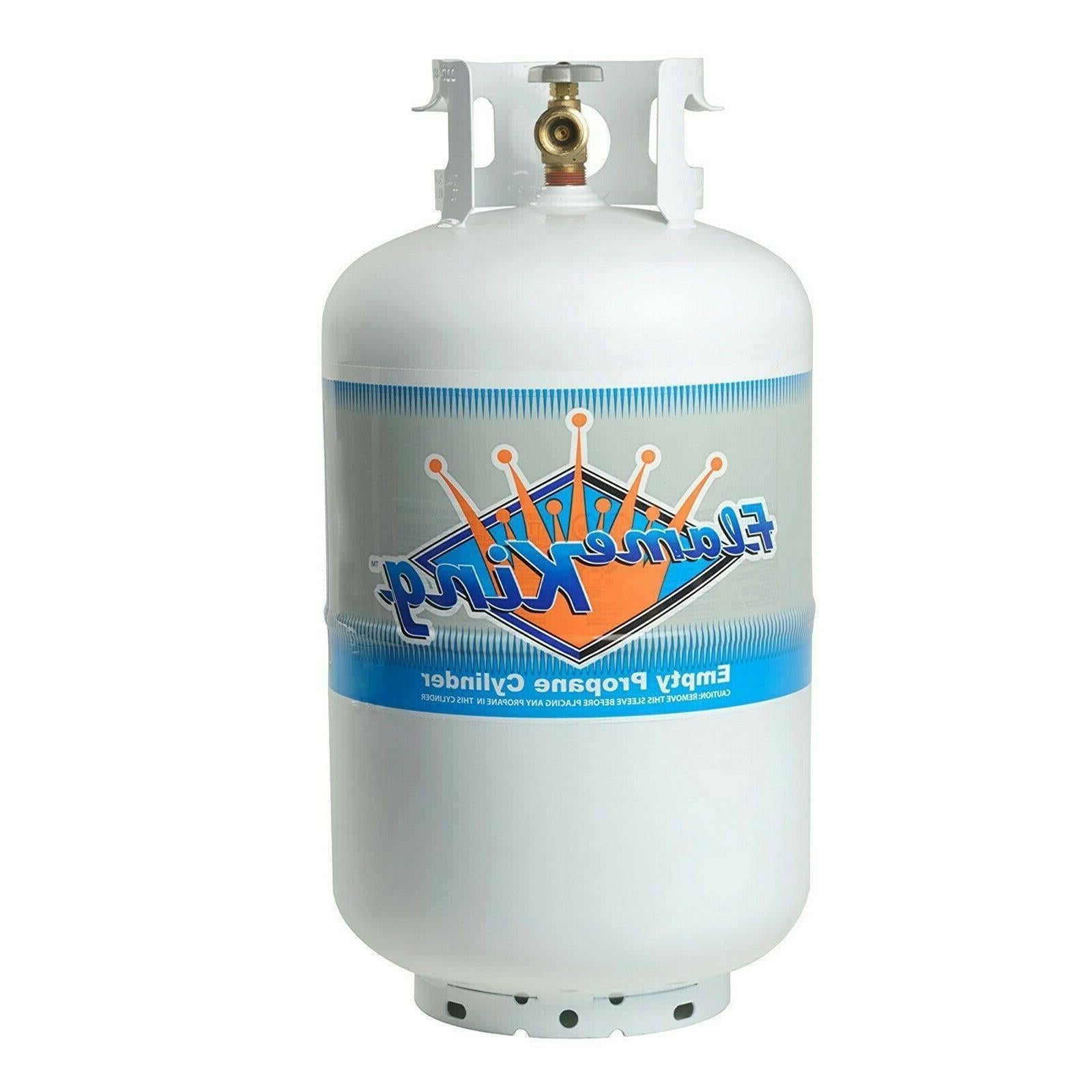 Empty Propane Cylinder with Overfill Protection Device ValveQuantumX Chargers
