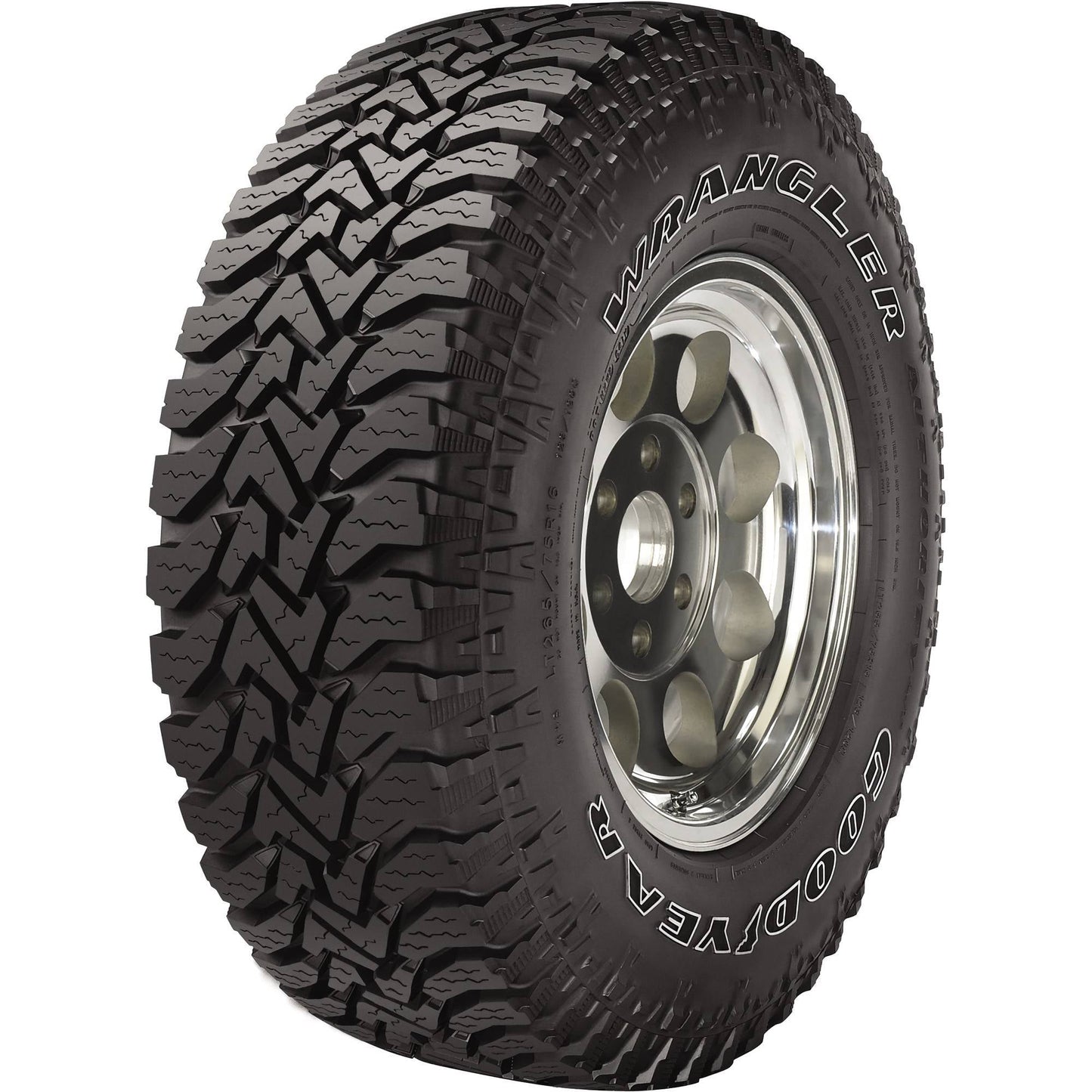 Goodyear Wrangler Authority A/T 31X10.50R15LT 109Q All - Season TireQuantumX Chargers