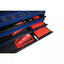 Heavy - Duty 52 in. 9 - Drawer Mobile Workbench with Adjustable - Height Solid Wood Top in Matte BlueQuantumX Chargers