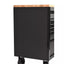 Heavy Duty 61 in. W x 23 in. D 15 - Drawer Mobile Workbench with Solid Wood TopQuantumX Chargers