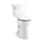 Highline Arc Extra Tall Elongated Toilet 1.28 GPF White with SeatQuantumX Chargers