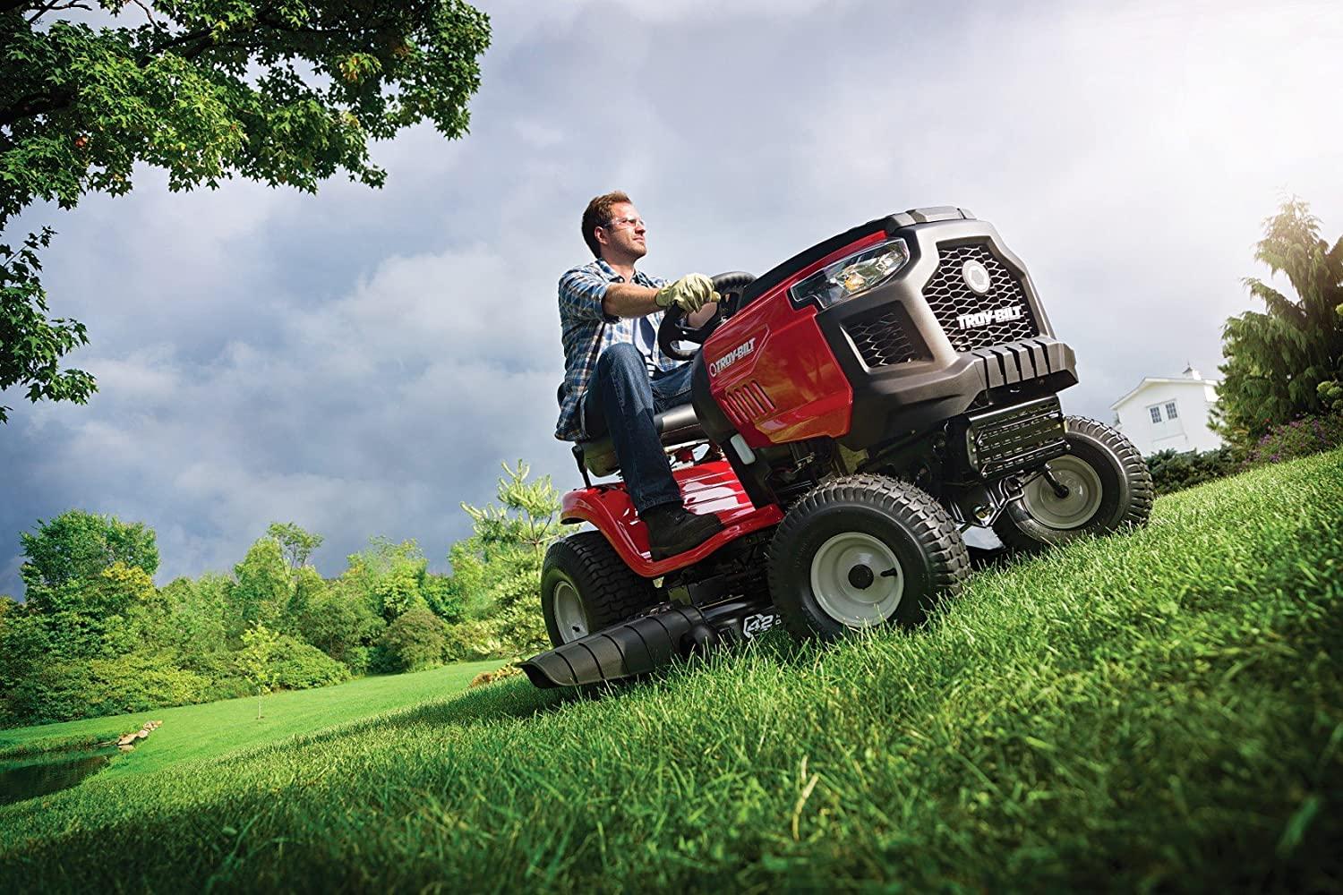 Hydrostatic 42 - Inch 547cc Lawn Riding MowerQuantumX Chargers