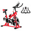Indoor Cycling Bike, Stationary Bicycle Exercise Bike with FlywheeQuantumX Chargers