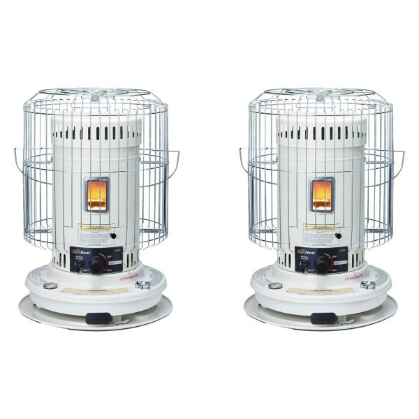 Indoor Outdoor Convection Kerosene Heater, 2 PackQuantumX Chargers