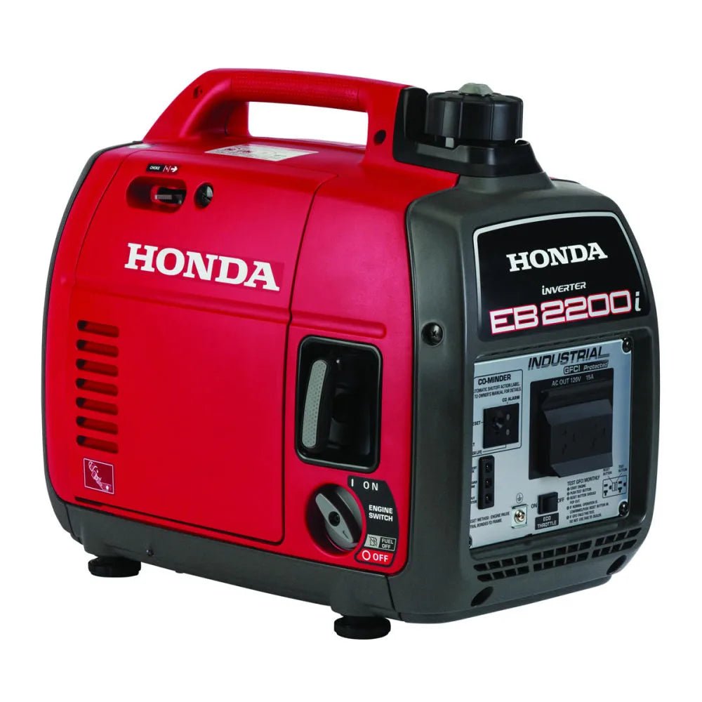 Industrial Generator Gas 121cc 2200W with CO Minder EB2200ITAN from HondaQuantumX Chargers