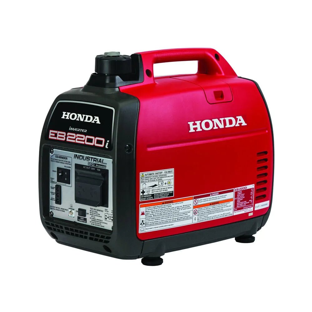 Industrial Generator Gas 121cc 2200W with CO Minder EB2200ITAN from HondaQuantumX Chargers