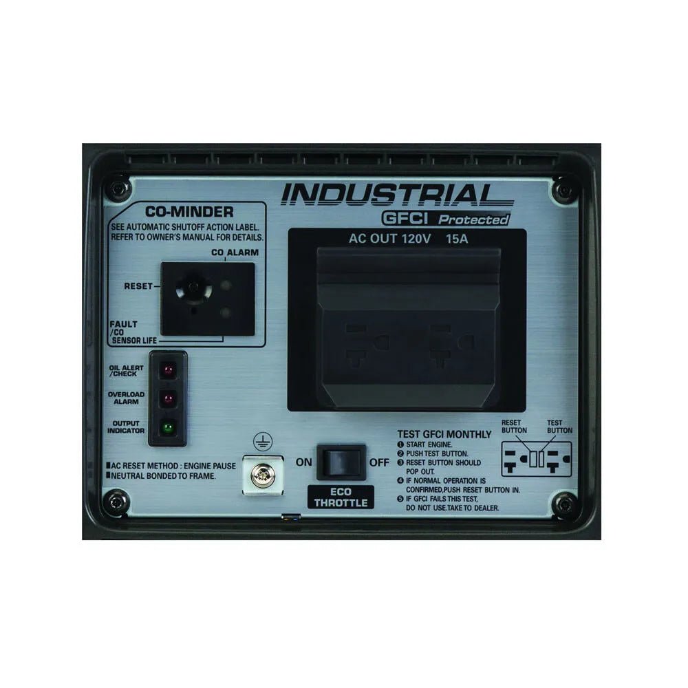 Industrial Generator Gas 121cc 2200W with CO Minder EB2200ITAN from HondaQuantumX Chargers
