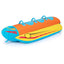 Inflatable Towable Tubes for Boating, Water Sports Banana Boat with 3 EVA - padded Seats for Towing RiderQuantumX Chargers