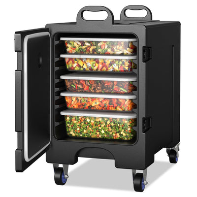 Insulated Food Pan Carrier for 5 Full - size PansQuantumX Chargers